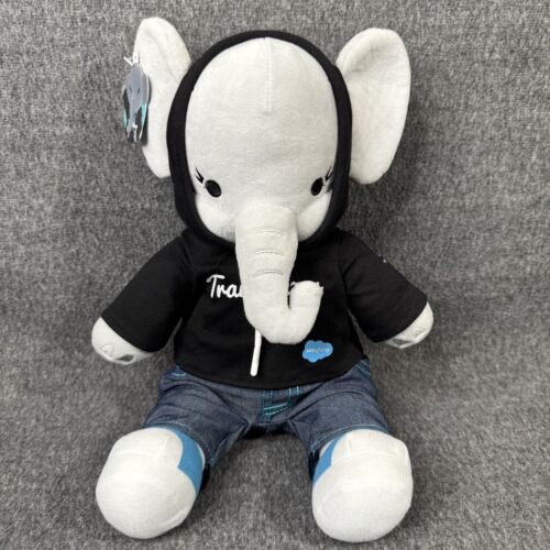 Salesforce 12″ Ruth The Elephant Trailblazer Trailhead Hoodie Plush w/ Tags