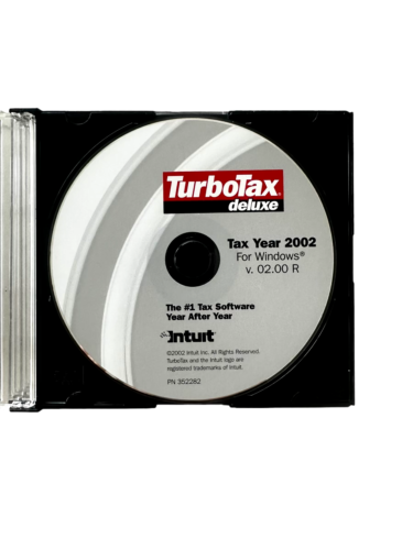 Intuit TurboTax Deluxe Tax Year 2002 for Windows