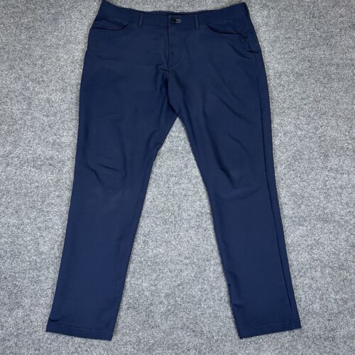 Public Rec Dealmaker Workday Pants Mens 38×32 (39×31) Navy Blue Golf Performance