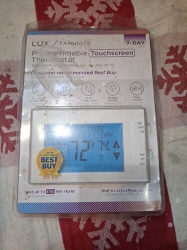 Lux 7day Programmable Touchscreen Thermostat