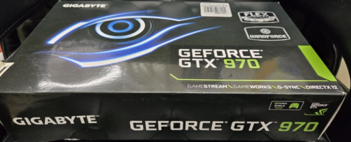 *NEW* GIGABYTE NVIDIA GeForce RTX 970 4GB GDDR5 Graphics Card (GVN970WF3OC4GD)