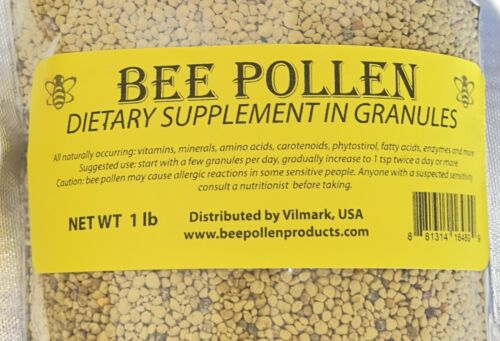 1 lb. of Bee Pollen Granules – Raw and Unprocessed – Great for Weight Loss