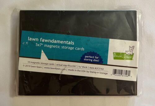 Lawn Fawn Magnetic Storage Cards 5″X7″ 10/Pkg