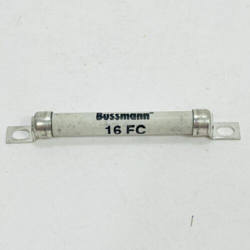 Bussmann 16FC British Standard Semiconductor Fuse 16A 82mm Length ~NOS~