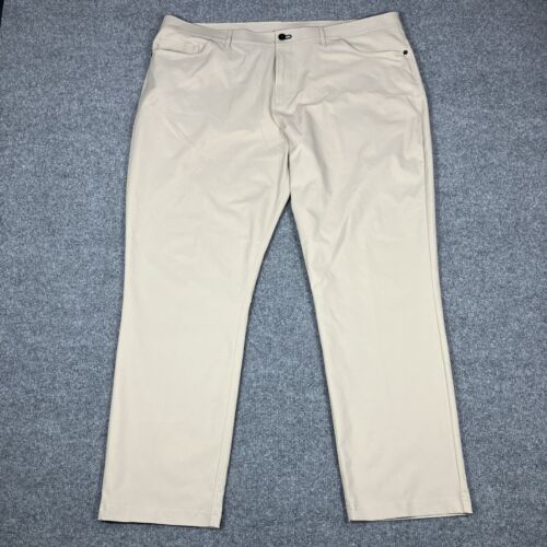 Public Rec Workday 2.0 Pants Mens 44×32 Khaki Chino Stretch Performance