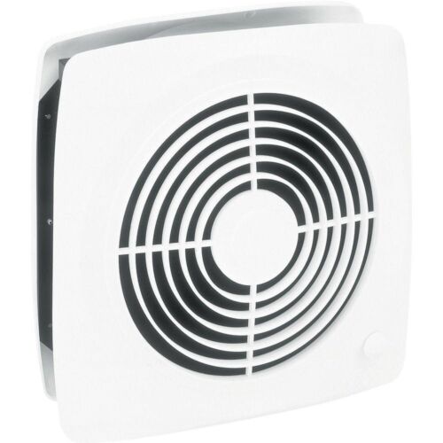 Broan-Nutone 511 Room-to-Room Ventilation Fan, Plastic White Square Exhaust Fan.