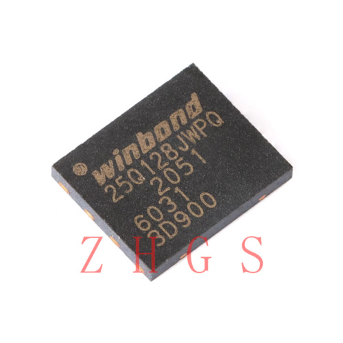 10PCS W25Q128JVEIQ TR W25Q128J  WINBOND WSON-8-EP(6×8) NAND FLASH IC STOCK