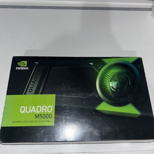 Nvidia Quadro M5000, 8GB GDDR5, DVI, 4x DP (PNY VCQM5000-PB) New Sealed