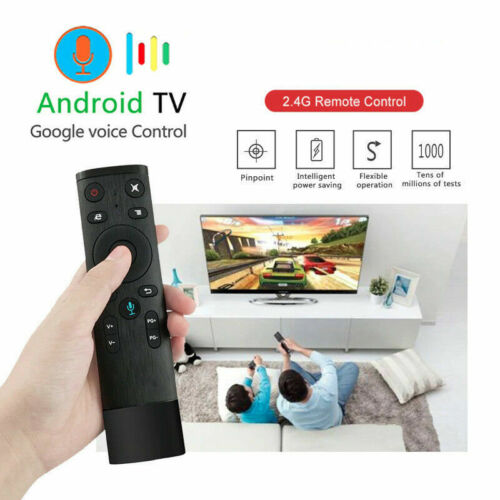 Air Mouse Gyro Voice Remote Control for Android Smart TV Media Box HDTV PS4