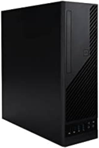 Win CJ712.AU265TB3 Black Micro ATX Mini Tower Computer Case 8L Small Form Factor