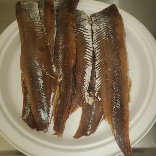 Salted SMOKE HERRING FILLET 1lb+ to 10lb best on the market guarantee