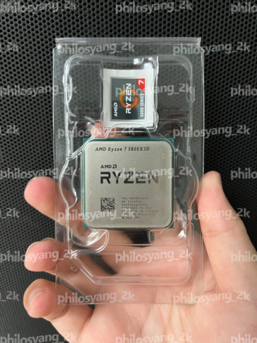 AMD Ryzen 7 5800X3D 8-core, 16-Thread Desktop Processor with AMD 3D V-Cache