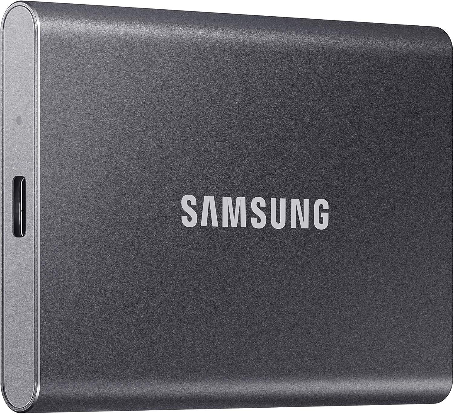 Samsung T7 1TB (MU-PC1T0K/WW) USB 3.2 Gen 2 External Solid State Drive