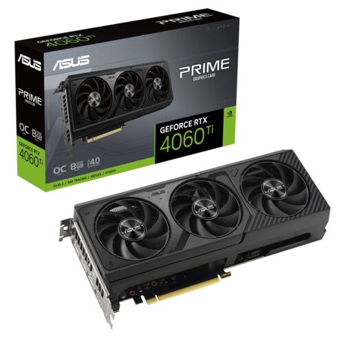 ASUS Prime GeForce RTX 4060 Ti OC Edition 8GB GDDR6 PRIME-RTX4060TI-O8G / Domest