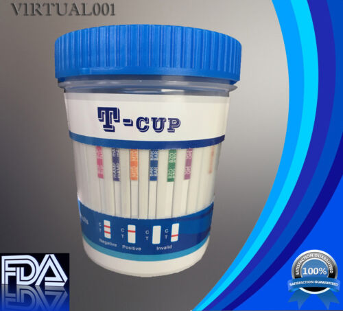 12 Panel Drug Test Cup -Test For 12 Drugs- FDA  CLIA – Lots as low as $2.49/ cup