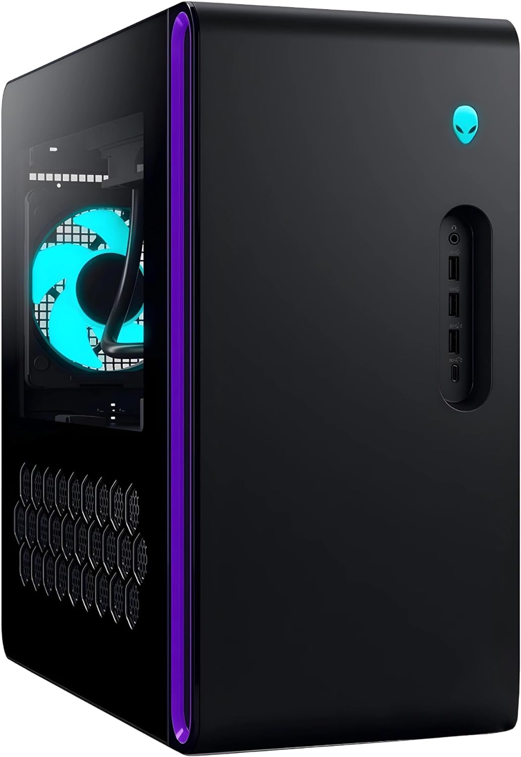 Alienware Aurora R16 Gaming Desktop PC – Intel Core i9-13900 24-Core up to 5.60 GHz, 64GB RAM, 1TB NVMe SSD + 2TB HDD, GeForce RTX 4070 12GB GDDR6X, Windows 11 Home, Liquid Cooling, Basalt Black