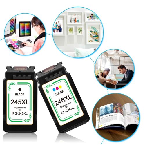 PG-245 XL CL-246 XL Ink Cartridge for Canon PIXMA MG2522 TS3122 TR4520 TR4522