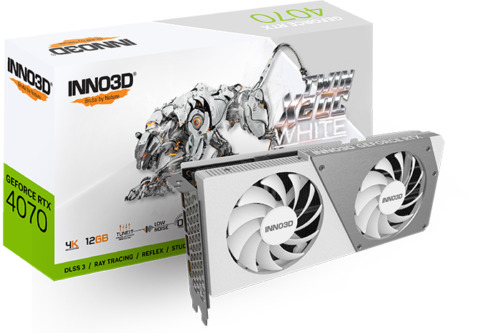 Inno3D GeForce RTX 4070 ICHILL X3 12GB GDDR6X Graphics Card