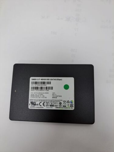 SAMSUNG SM863a 2.5″ 480GB SSD SOLID STATE MZ7KM480HMHG-00005