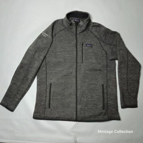 Patagonia Men’s Better Sweater Gray Full Zip Jacket Fleece Size XL SALESFORCE