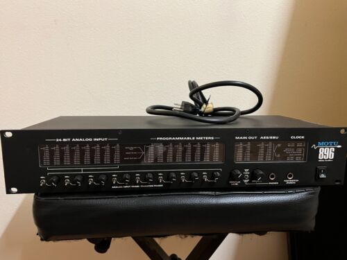 MOTU 896 8-Channel 96Khz Firewire Audio Interface (Original, Early 2000s)