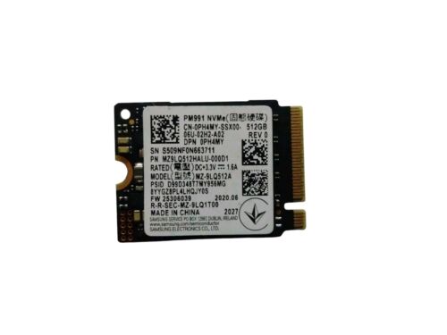 Samsung PM991 512GB M.2 NVMe PCIe Internal SSD