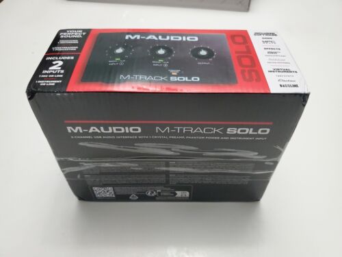 M-Audio M-Track Solo 2-Channel USB Audio Interface