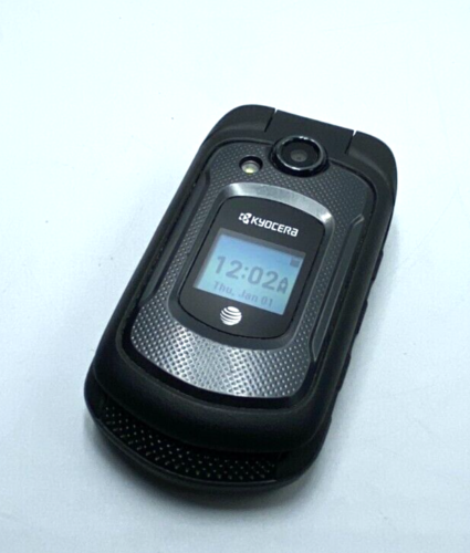 Kyocera DURAXE AT&T Rugged Flip Phone (C-89)