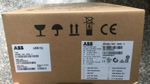 ACS355-03E-05A6-4 ABB Frequency Converter 2.2KW 380V Brand New Box!Spot Goods Zy