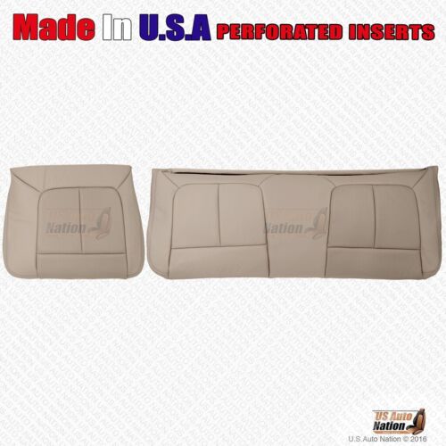 2014 2015 2016 Ford F450 F550 Lariat Rear Left & Right Bottoms Leather Cover Tan