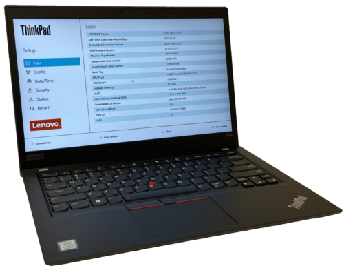 Lenovo ThinkPad T490s 14″ (i5-8265U 1.6GHz – 8GB RAM – 256GB SSD – Win11Pro)