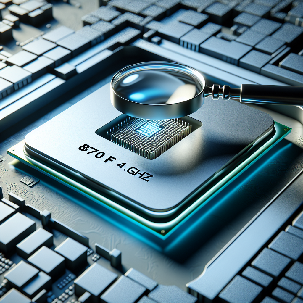 A Closer Look at the 8700F 4.1GHz Processor: Specs and Features