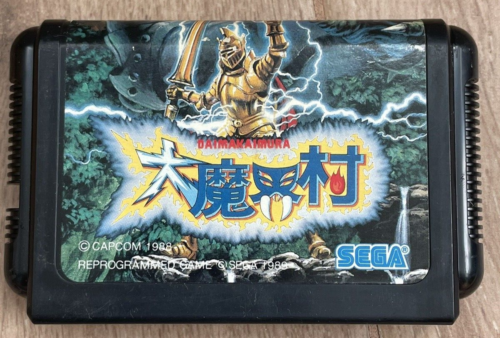 GHOULS N GHOSTS | Daimakaimura | Sega Mega Drive Japan Import – US SELLER