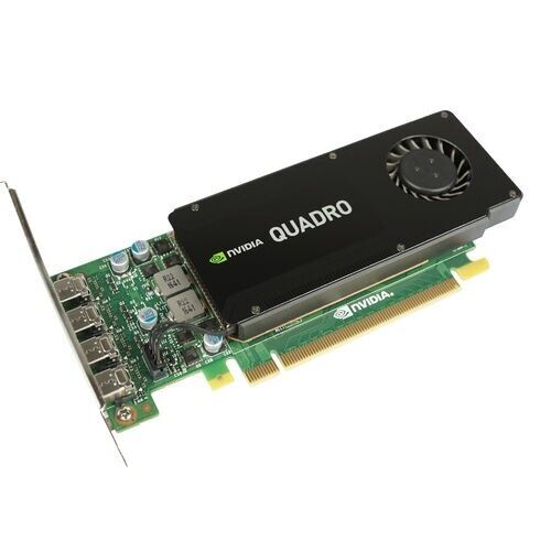 Excellent Nvidia Quadro K1200 GDDR5 4GB 4x Mini Display Port Video Graphics Card