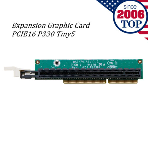 NEW PCIE16 Expansion Graphic Card for ThinkCentre M920x M720q P330 Tiny5 01AJ940