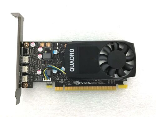 Dell Nvidia Quadro P400 2GB GDDR5 3 x Mini-DP Video Card 0F2NVH F2NVH Tested