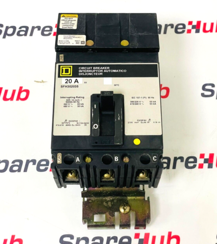 SQUARE D SCHNEIDER ELECTRIC SFH302035 Circuit Breaker 20A