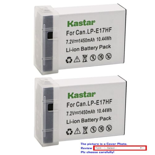 Kastar Replacement Battery for Canon LP-E10 Battery & Canon EOS Rebel T6 Camera