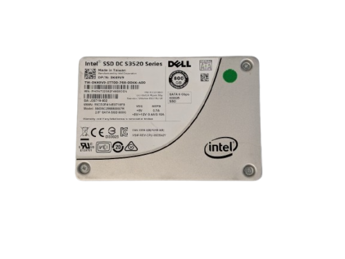 Dell K49V9 800GB 2.5″ SATA Solid State Drive DC S3520 Series SSDSC2BB800G7R