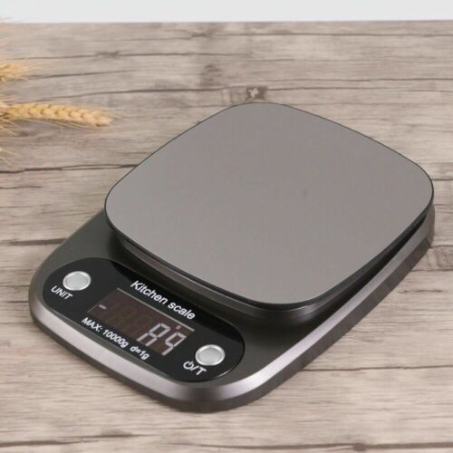 Kitchen Food Scale for Cooking Baking Diets, 22lbs Capacity(10kg x1g)