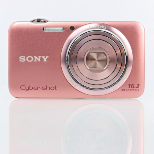 SONY Cyber-Shot DSC-WX7 Pink Digital Compact Camera 5x zoom w/ battery English