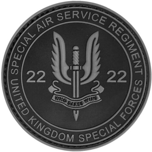 Special Air Service SAS Who Dares Win Patch [PVC – Hook Fastener -S9]