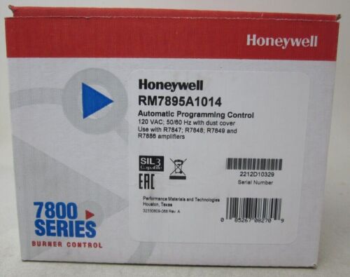 Long warranty DHL New Honeywell RM7895A1014 Burner Control RM7895A 1014