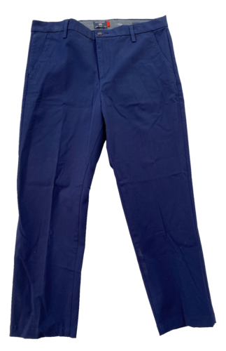 NWT Dockers Workday Khakis Pants 36 W 30 L Straight Fit Blue MSRP $66