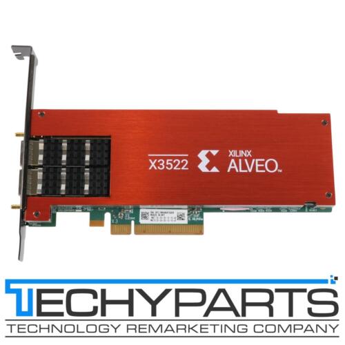 AMD Xilinx Alveo X3522 10/25GbE 2-Port PCIe 3.0/4.0 x8 Low Latency NIC LFF