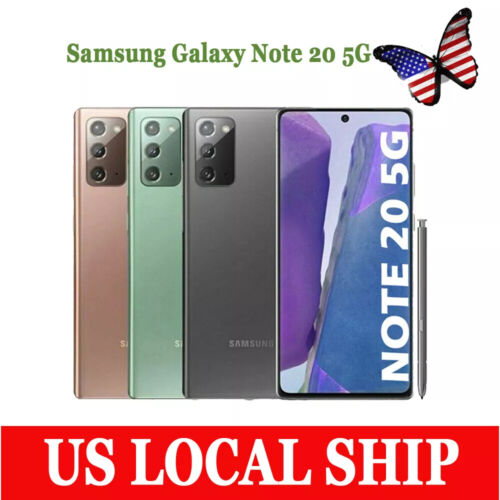 New Samsung Galaxy Note20 5G 128GB/256GB SM-N981U Factory Unlocked