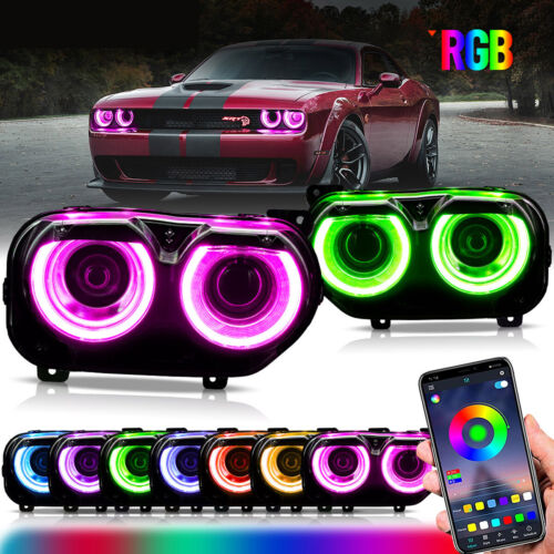 For Dodge Challenger 2015-2023 ORACLE LED Waterproof Halo Light Kit 3990-330