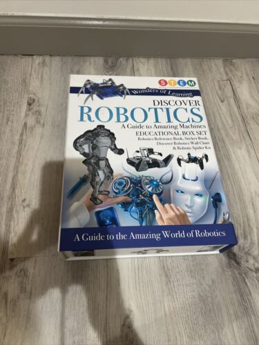 STEM Wonders of Learning Discover Robotics Guide To Machines Educational Box Set