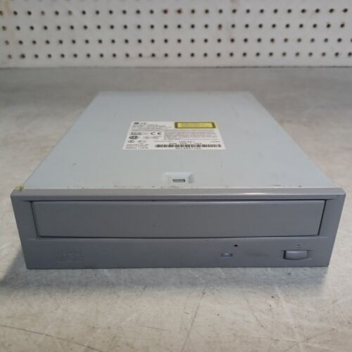 LG CD-ROM Drive CRD-8322B Grey VINTAGE 1999 Desktop Compact Disk Reader – TESTED