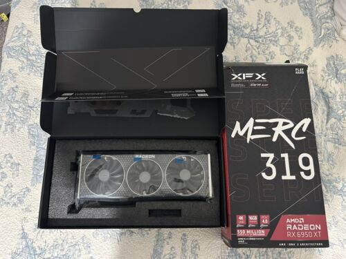 XFX Speedster MERC 319 AMD Radeon RX 6950 XT BLACK Gaming 16GB GDDR6 Graphics…